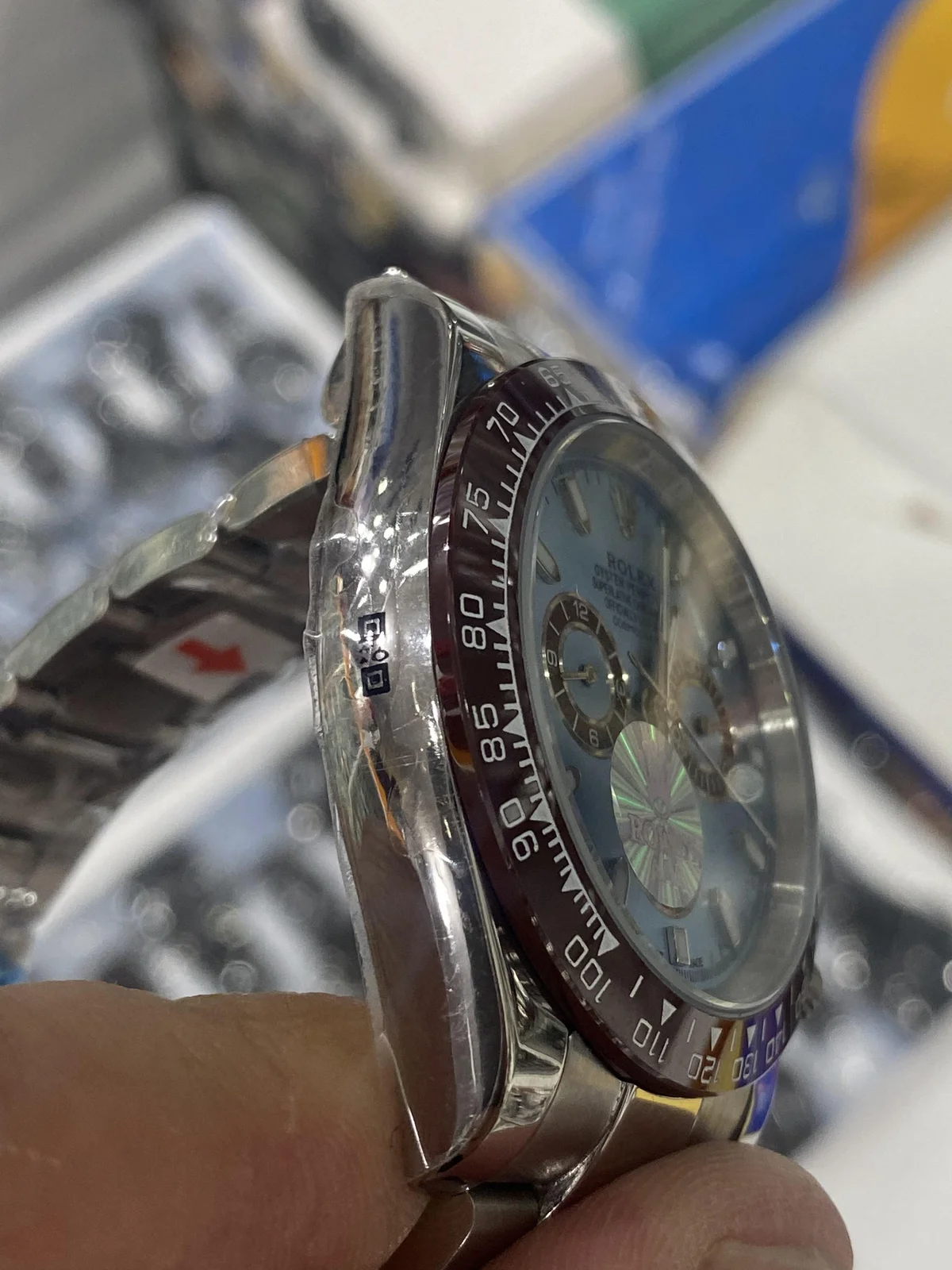 rolex sky dweller rose gold 2 - luxury timepiece