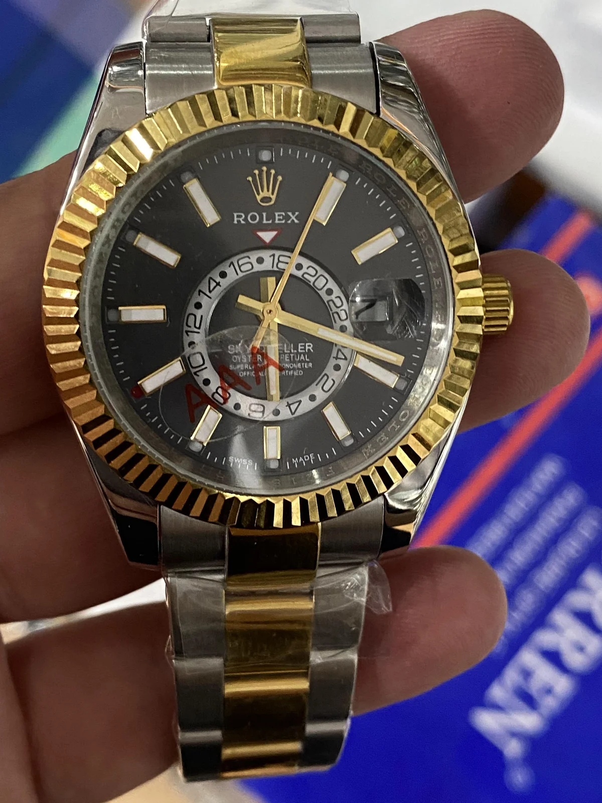 rolex sea dweller deep blue 2