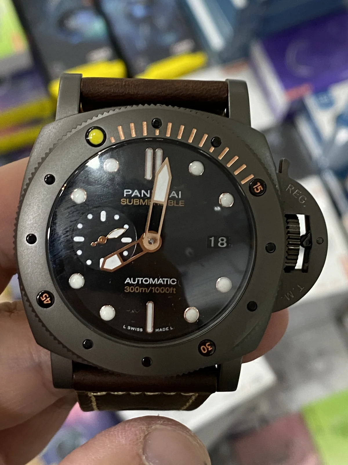 panerai submersible dive watch 2