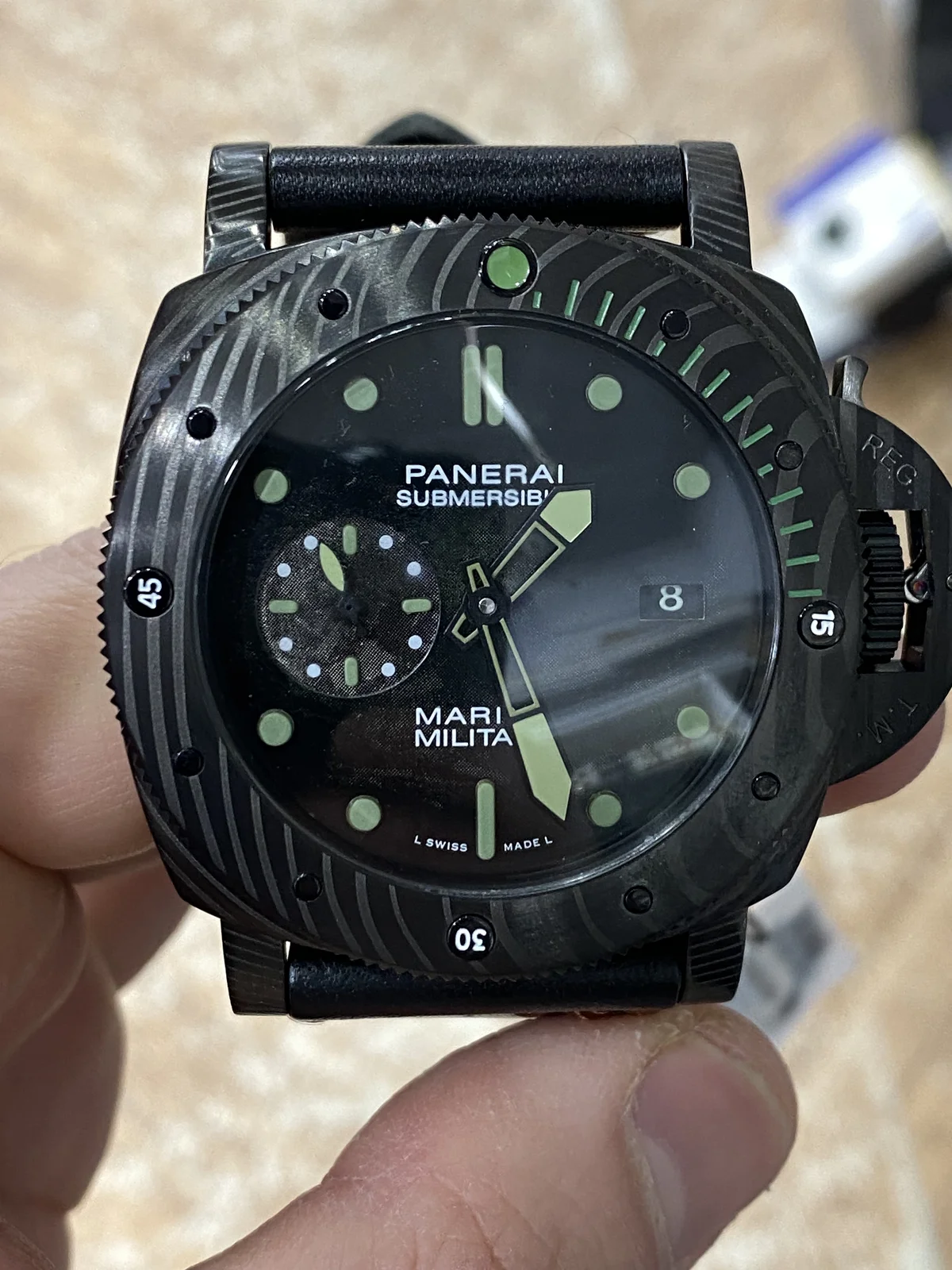 panerai submersible dive watch 2 - luxury timepiece