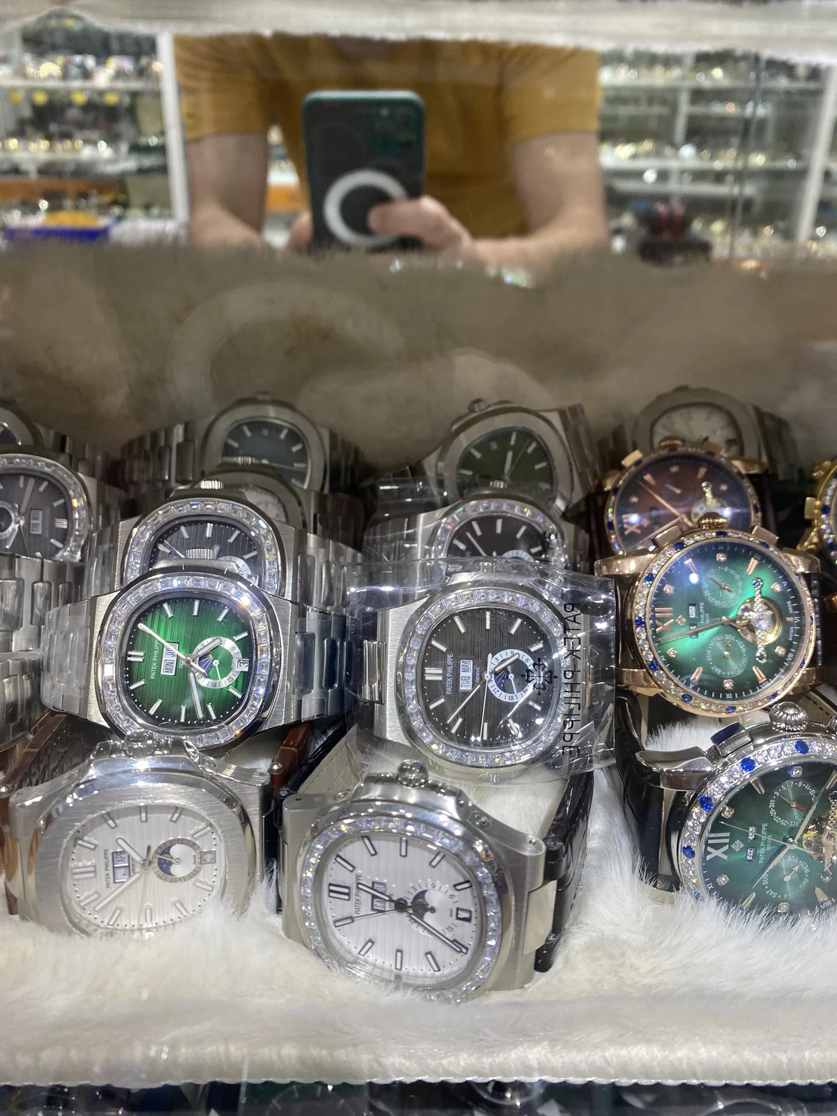 patek philippe world time - luxury timepiece