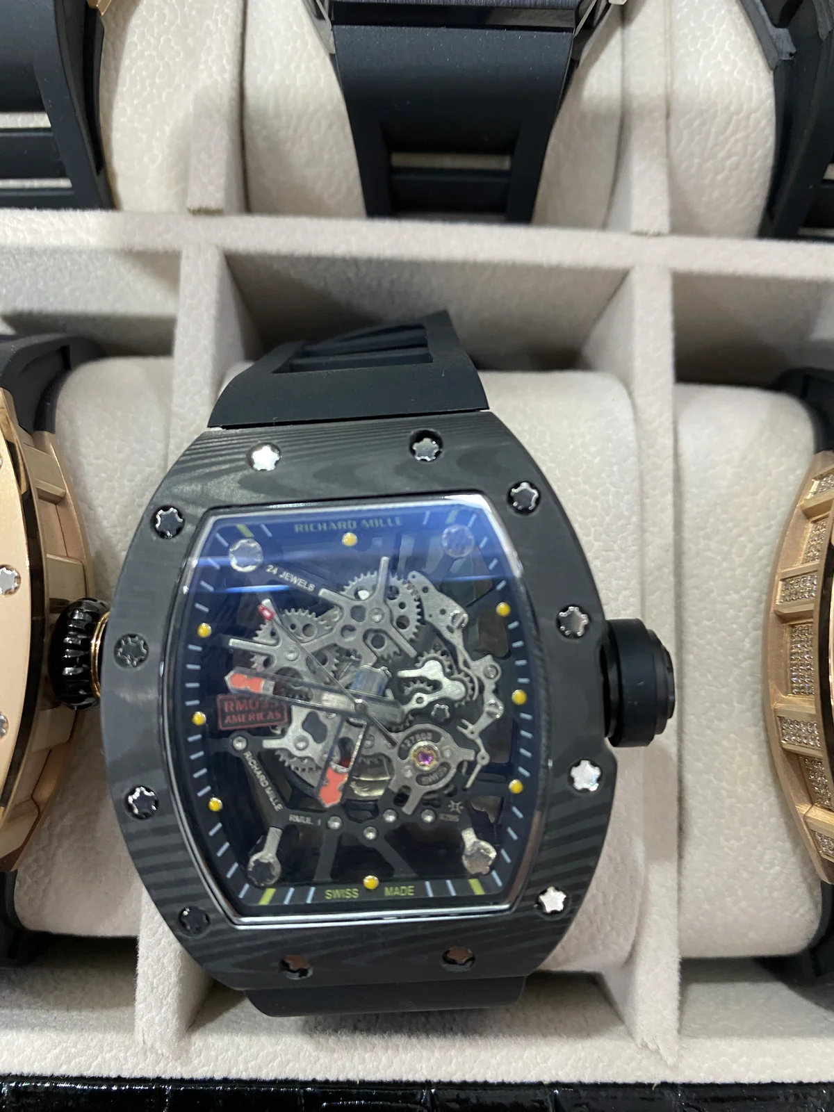 richard mille tourbillon - luxury timepiece