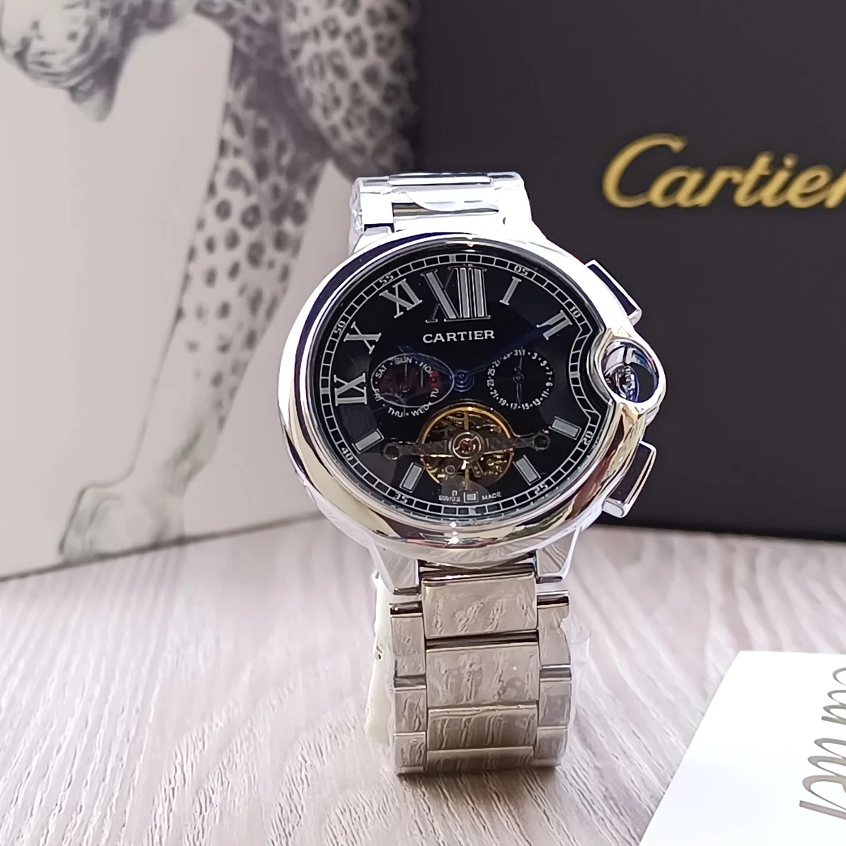 cartier ballon bleu de cartier 3 - luxury timepiece