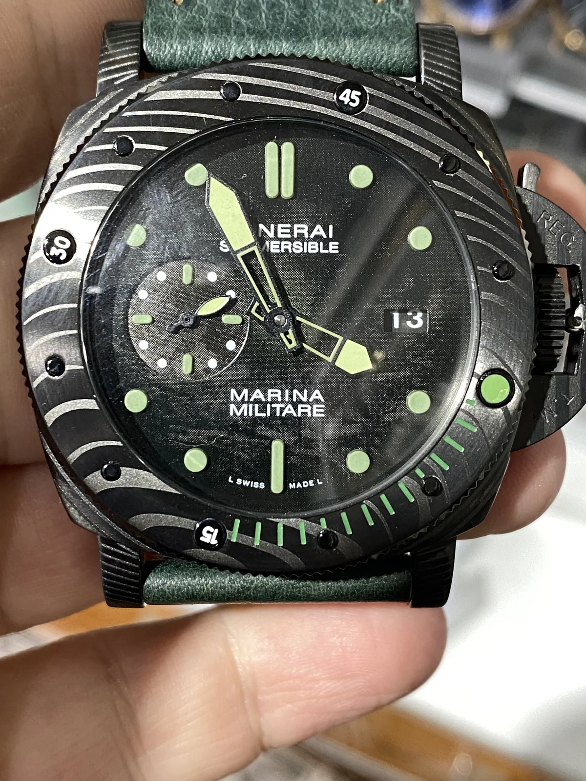 panerai submersible dive watch 3 - luxury timepiece