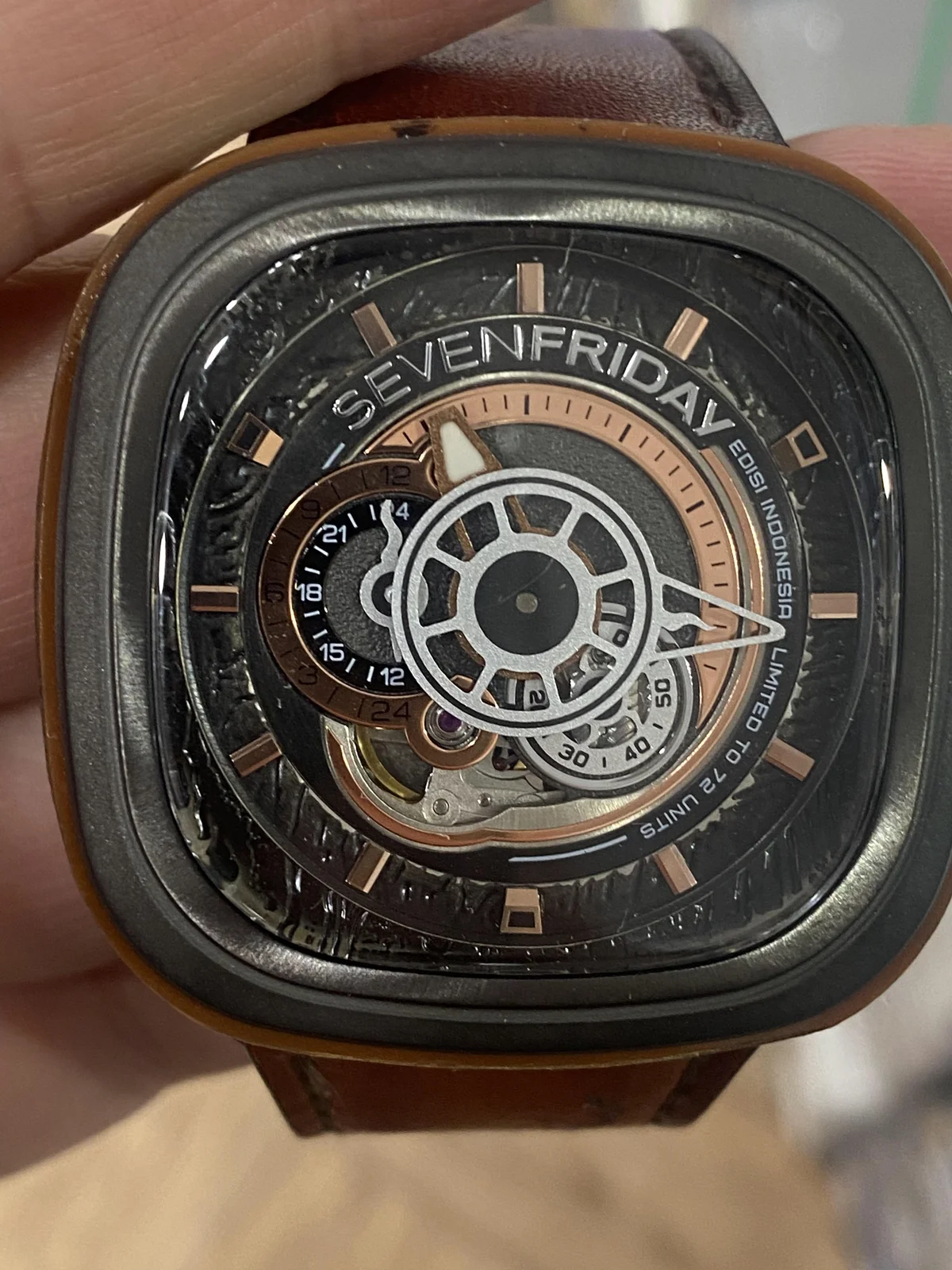 SevenFriday Watch Review - detail
