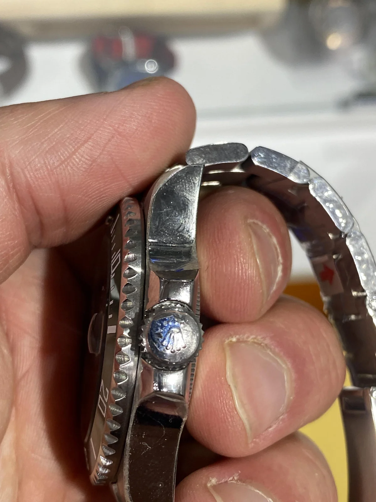 Vintage Paul Newman Daytona Value - detail