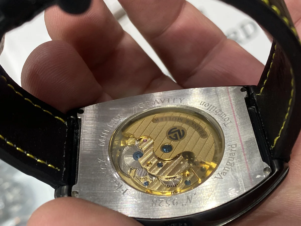 Franck Muller Cintrée Curvex - detail