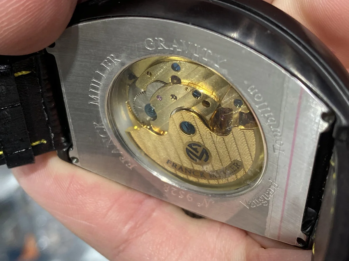 Franck Muller Vanguard Review - detail