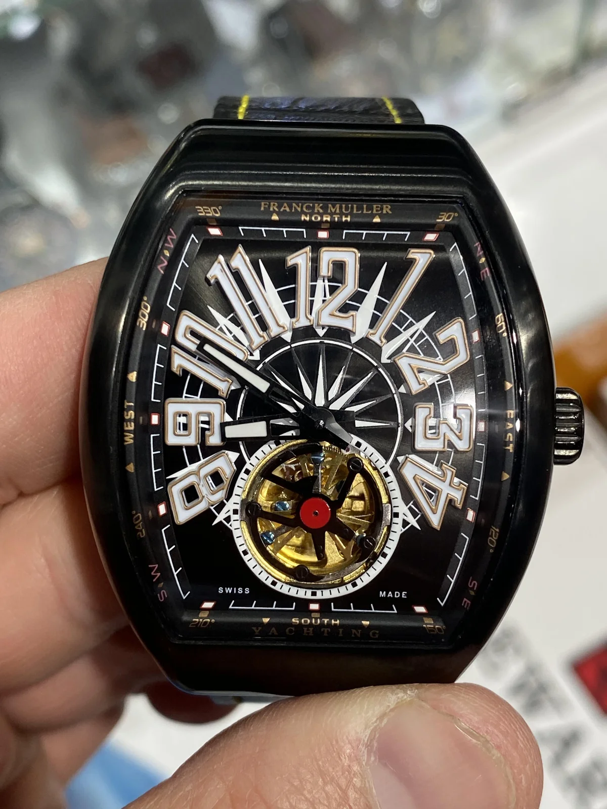 Franck Muller Cintrée Curvex - detail