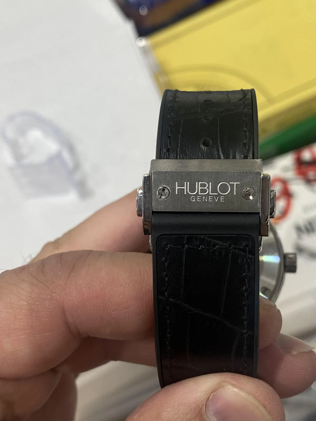 Hublot Techframe Ferrari - detail