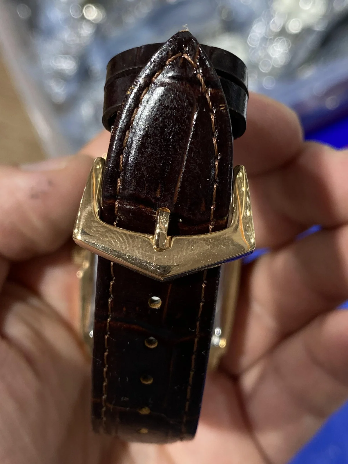 Patek Philippe Moonphase Watch - detail