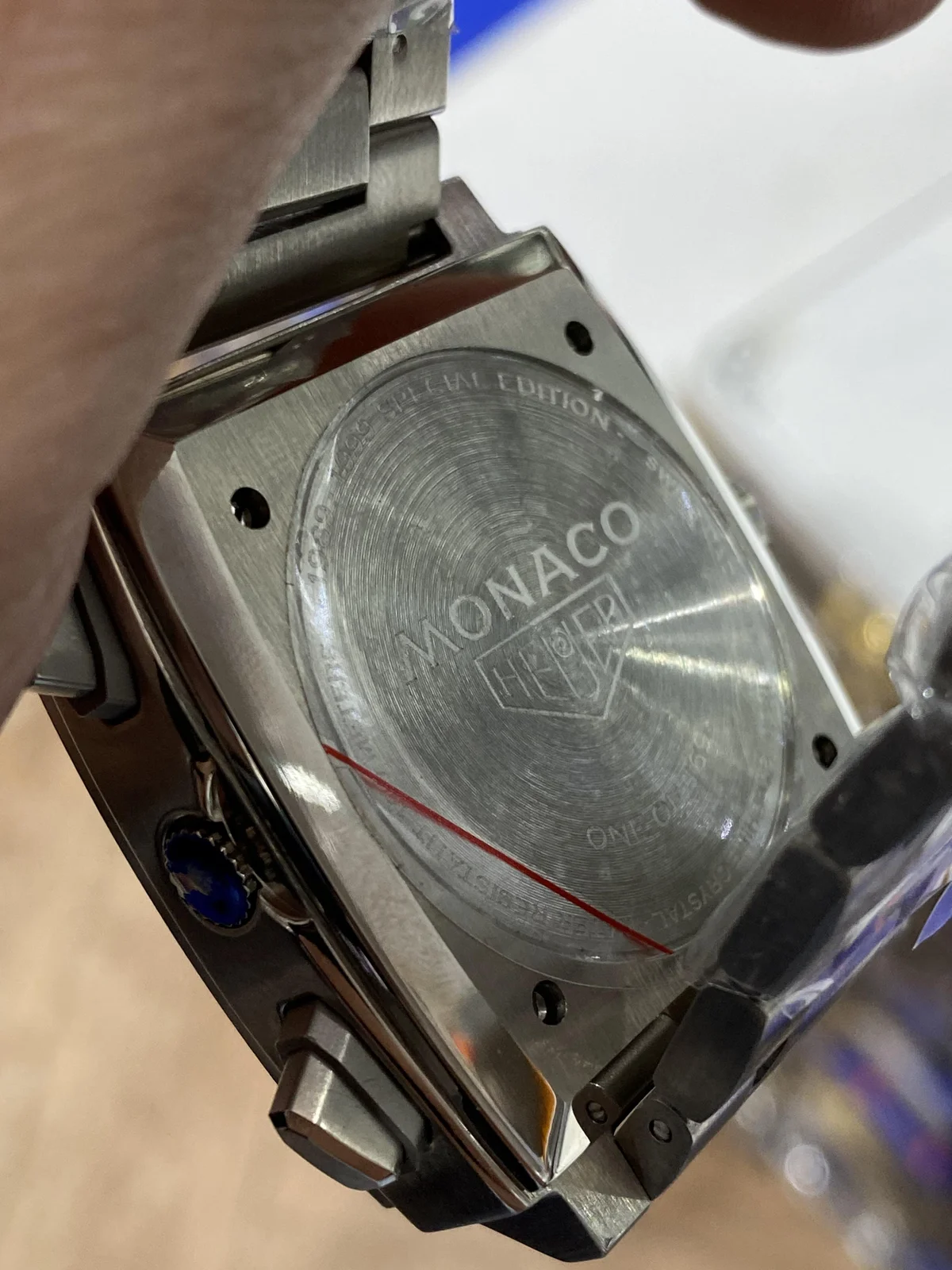 TAG Heuer Monaco Review - detail