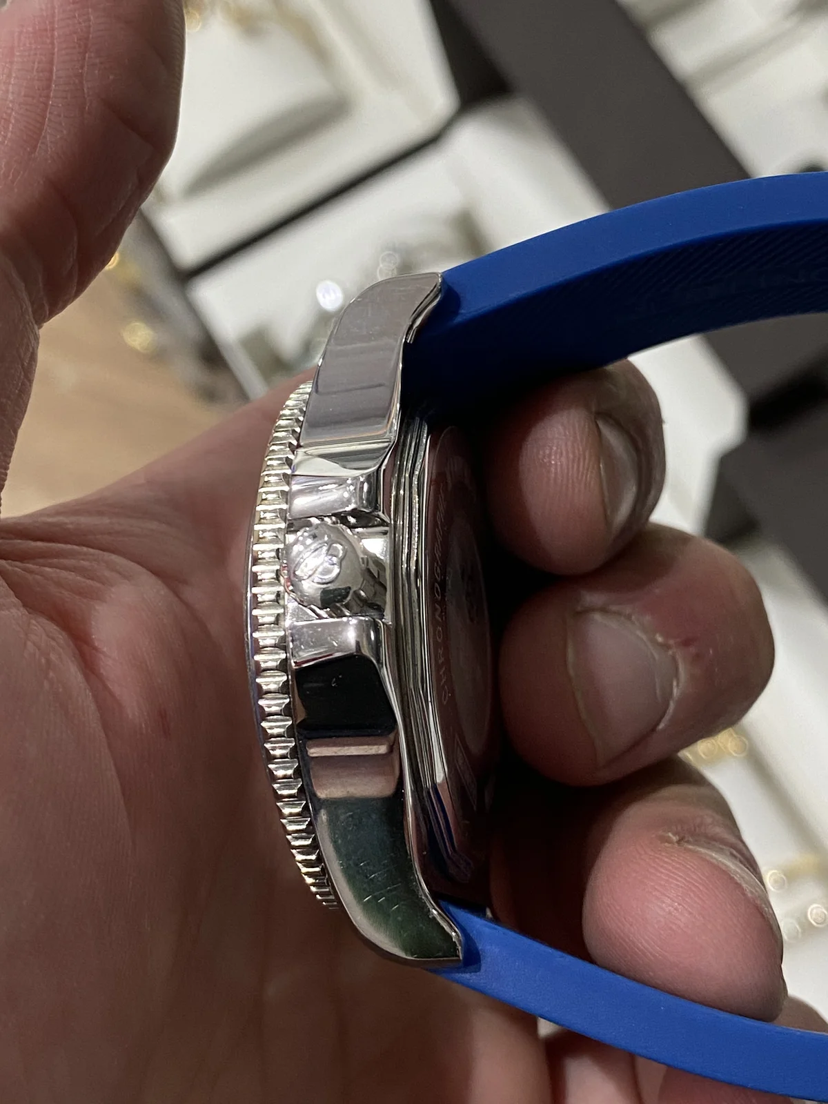 Breitling Chronomat Review 2026 - detail