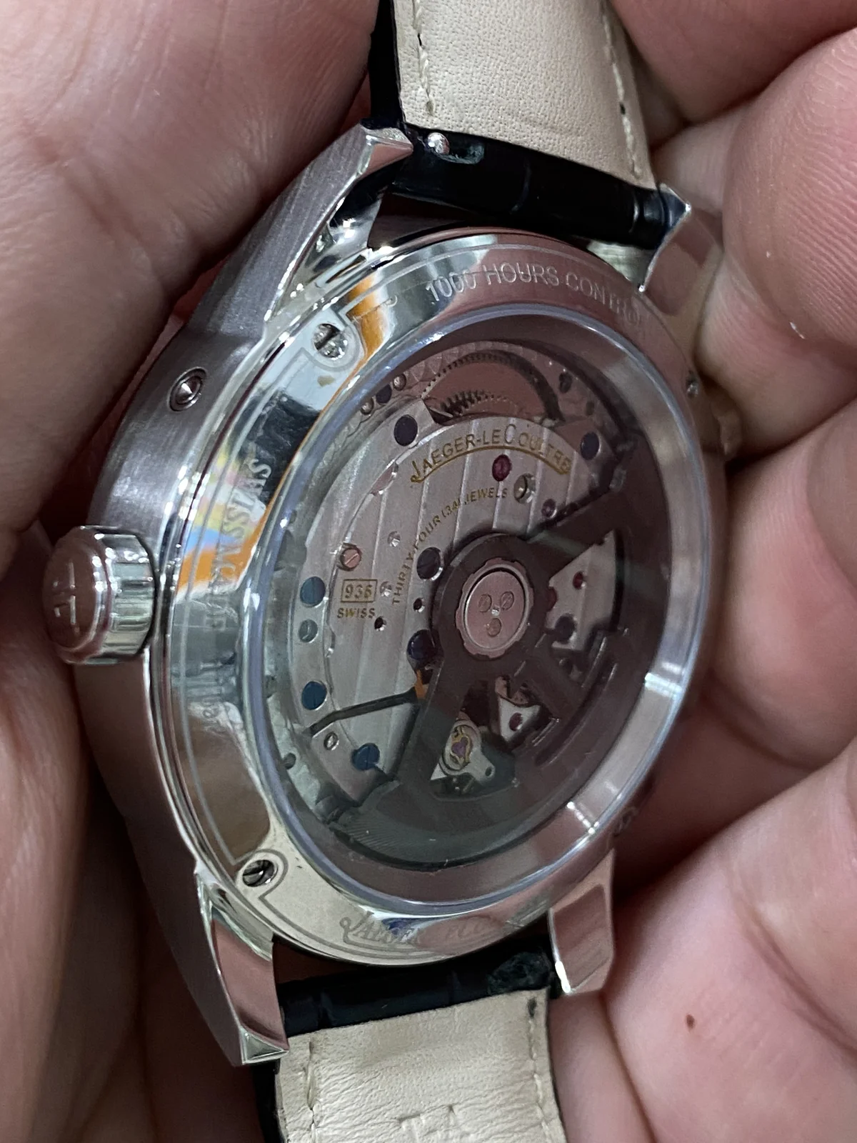 Jaeger-LeCoultre Atmos Clock - detail