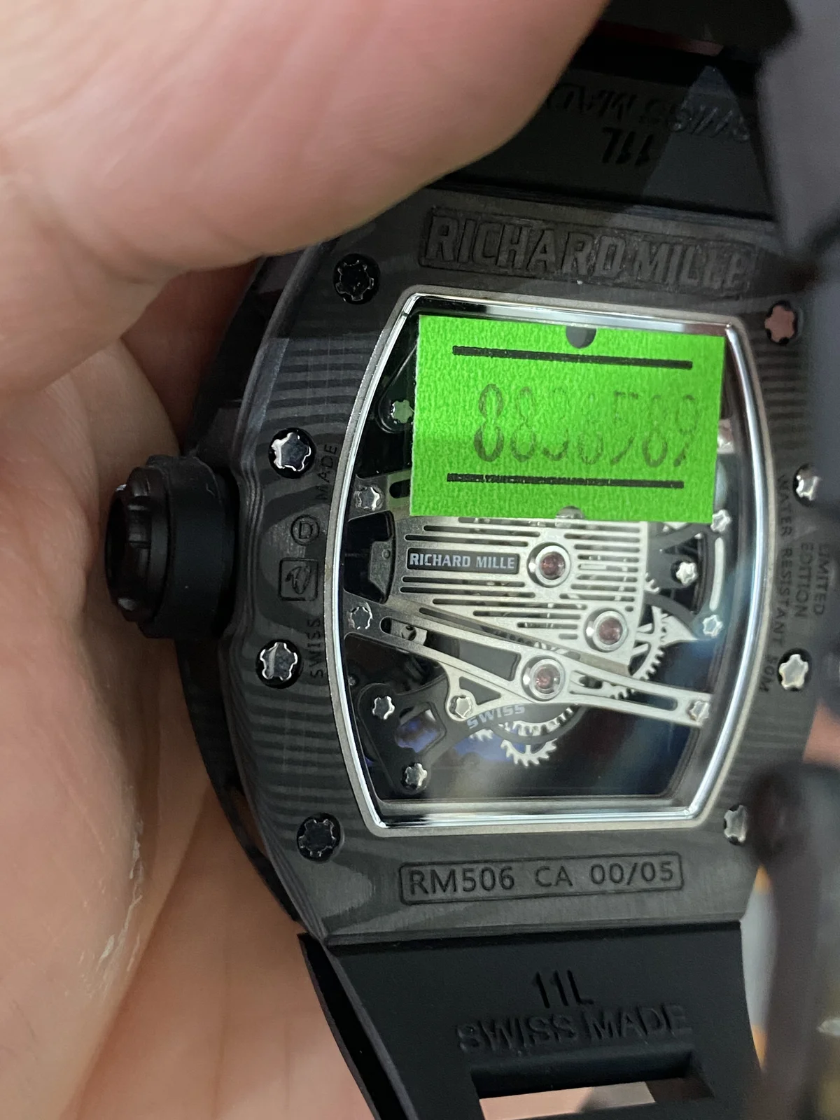 Richard Mille RM 11 Review - detail