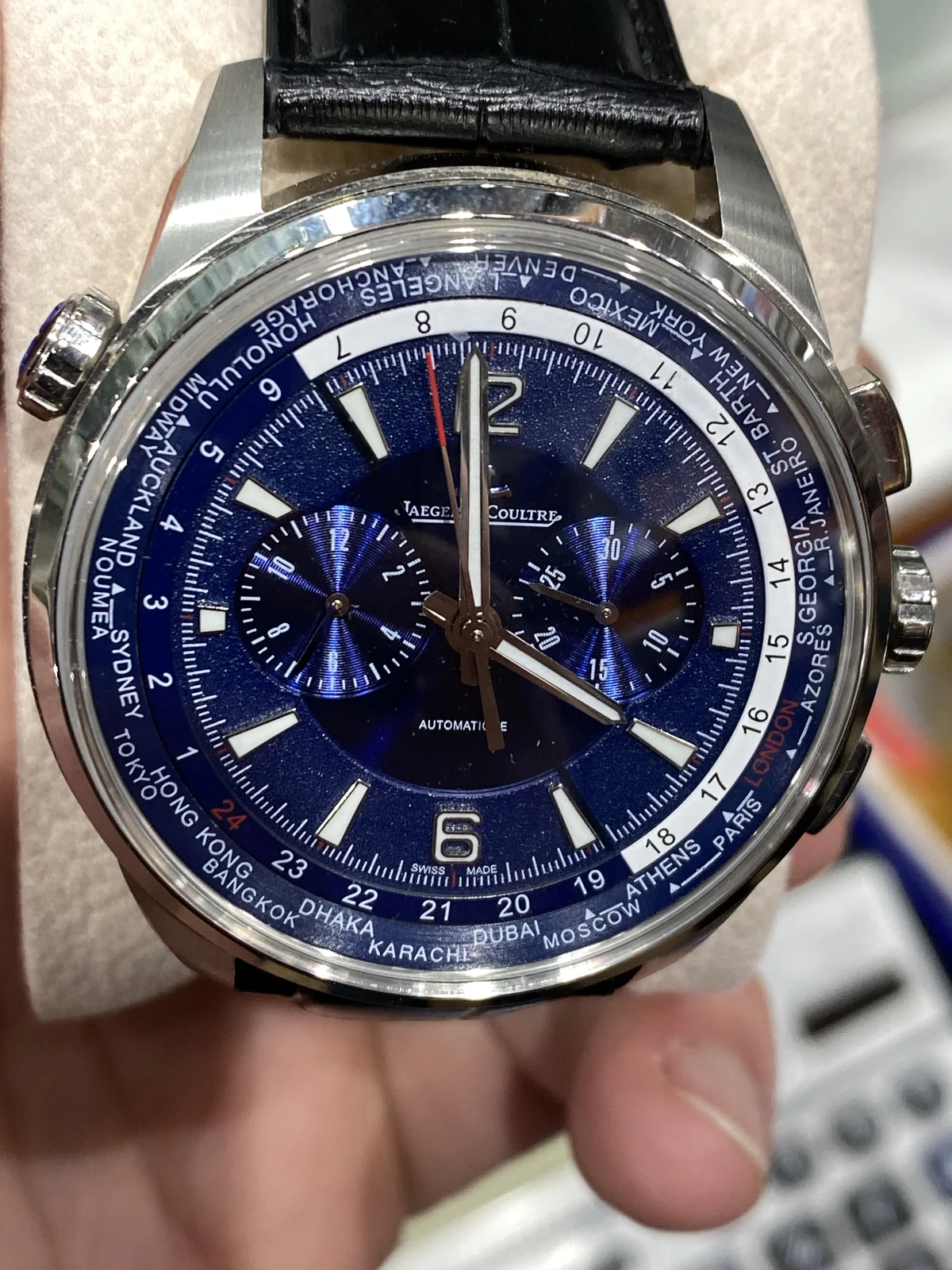 Jaeger-LeCoultre Master Control Review - detail