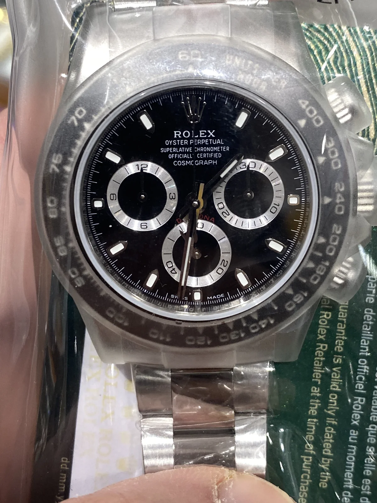 Rolex Sprite vs Batman - detail