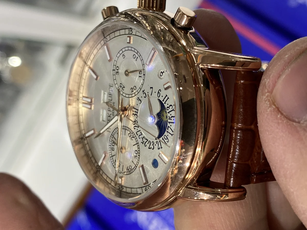 Patek Philippe Skeletonized Watch - detail