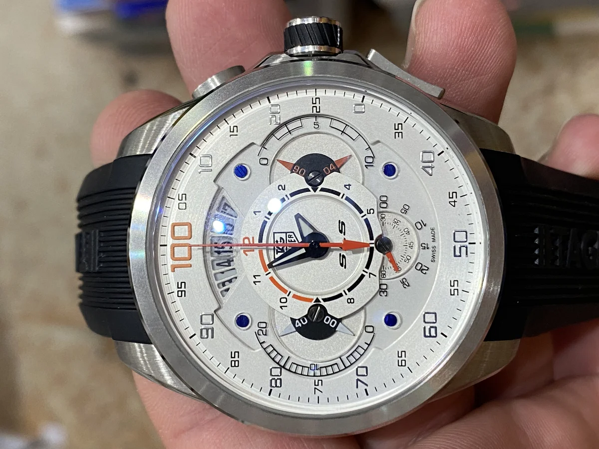 TAG Heuer vs Omega Comparison - detail