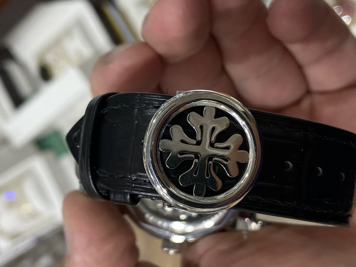 Patek Philippe Moonphase Watch - detail